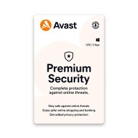 Avast Premium Security for PC (1 User, 1 Year) Activation Key (Email Delivery)