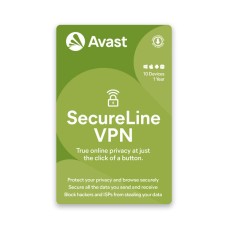Avast SecureLine VPN for PC (10 Devices | 1 Year) Email Delivery