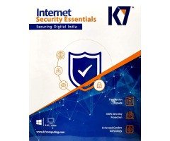K7 Internet Security Essentials  (1 User, 1 Year) Activation Key (Email Delivery)
