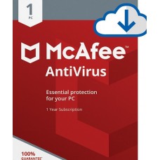 McAfee Antivirus Plus 3 User 1 Year ( Single Key )