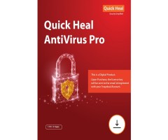 Quick Heal Antivirus Pro (1 User, 1 Year) Activation Key (Email Delivery) Renewal