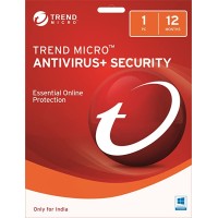 Trend Micro Antivirus+ Security (1 User, 1 Year) Activation Key (Email Delivery)
