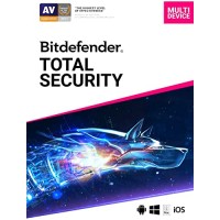 Bitdefender Total Security (1 User, 2 Year) Activation Key (Email Delivery)