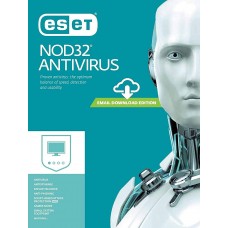 ESET NOD32 Antivirus 2021 1 User, 1 Year CD (Retail Pack) 