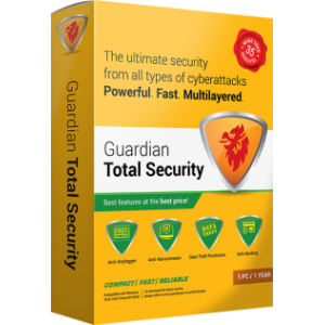 Guardian Total Security  (1 User, 1 Year) Activation Key (Email Delivery)