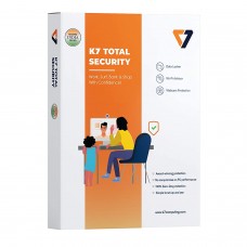 K7 Total Security  (1 User, 1 Year) Activation Key (Email Delivery)