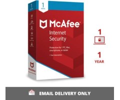 McAfee Internet Security 1 User 1 Year